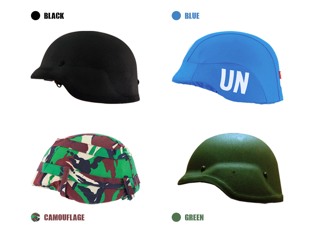 HELMET COVERS & FINISHES